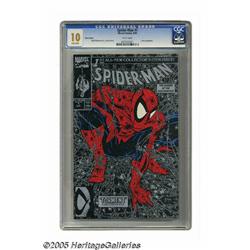 Spider-Man #1 Silver Edition (Marvel, 1990) CGC M
