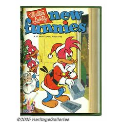 New Funnies Bound Volumes (Dell, 1951-59). Here's