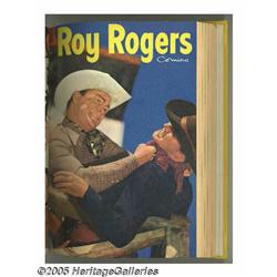 Roy Rogers Comics #49-96 Bound Volumes (Dell, 195