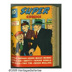 Super Comics #37-60 Bound Volumes (Dell, 1941-43)