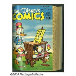Walt Disney's Comics and Stories #73-108 Bound Vo