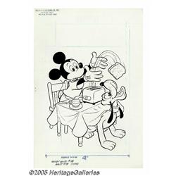 Western Publishing Artist - Mickey Mouse Cover Or