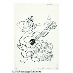 Pete Alvarado (attributed) - Tom and Jerry Cover 