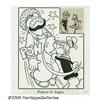 Image 2 : Popeye and Queen Olive Oyl Big Little Book Produc