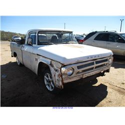 1970 - DODGE PICK UP