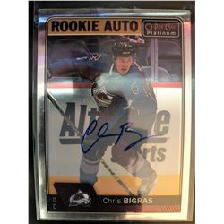 2016-17 O-Pee-Chee Rookie Autograph Chris Bigras