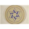 Image 2 : VINTAGE POKER CHIP WHITE / BEIGE WITH BLUE