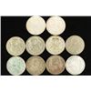 Image 2 : 10 ASSORTED 1958-66 MEXICO .100 SILVER PESOS