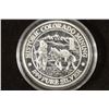 Image 1 : 20.3 GRAM .999 FINE SILVER ROUND HISTORIC COLORADO