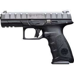 Beretta APX 9mm, 17 Shot, Black Polymer, Fixed Sights, NEW IN BOX, 4.25"BRL