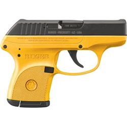 RUGER LCP .380ACP 6-SHOT CONTRACTOR YELLOW