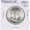 Image 1 : 1951-D Franklin Half Dollar Coin