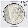 Image 1 : 1924-S $1 Peace Silver Dollar Coin