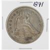 Image 1 : 1871 Liberty Seated Silver Dollar Coin
