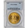 Image 1 : 1927 $20 St. Gaudens Double Eagle Gold Coin PCGS MS65