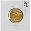 Image 1 : 1886-S $5 Liberty Head Half Eagle Gold Coin