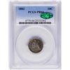 Image 1 : 1882 Proof Seated Liberty Dime Coin Arrows PCGS PR66 CAC Amazing Toning