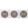 Image 2 : Lot of (3) 1901-S $1 Morgan Silver Dollar Coins