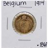 Image 2 : 1914 Belgium King Albert 20 Francs Gold Coin