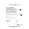 Image 5 : 18KT White Gold 1.36 ctw Sapphire and Diamond Ring