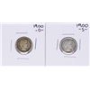 Image 1 : Lot of 1900-S & 1900-O Barber Dime Coins