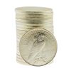 Image 2 : Roll of (20) Brilliant Uncirculated 1922 $1 Peace Silver Dollar Coins