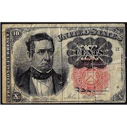 1874 10 Cents Fifth Issue Fractional Currency Note