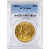 Image 1 : 1902-S $20 Liberty Head Double Eagle Gold Coin PCGS MS61