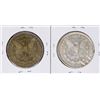 Image 2 : Lot of (2) 1882-O/S $1 Morgan Silver Dollar Coins