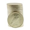 Image 2 : Roll of (20) Brilliant Uncirculated 1922 $1 Peace Silver Dollar Coins