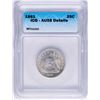 Image 1 : 1861 Liberty Seated Quarter Coin ICG AU58 Details