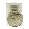 Image 1 : Roll of (20) Brilliant Uncirculated 1923 $1 Peace Silver Dollar Coins