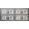 Image 1 : 4- $10 SILVER CERTIFICATES NOTES