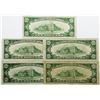 Image 2 : 5- $10 FEDERAL RESERVE NOTES
