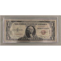 1935-A $1 HAWAII BROWN SEAL SILVER CERT