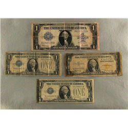 1923 $1 LARGE SILVER CERT, 1935-A $1