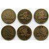 Image 1 : 6-FLYING EAGLE CENTS - GOOD'S