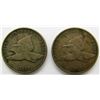 Image 1 : 1857 & 1858 FLYING EAGLE CENTS - FINE'S
