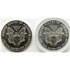 Image 2 : 1990 & 1991 AMERICAN SILVER EAGLES
