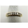 Image 2 : 14k GOLD & DIAMOND WEDDING BAND - NEW