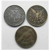 Image 2 : 3 - TONED SILVER DOLLARS: 1900-O, 1898, 1934-D