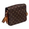 Image 2 : Louis Vuitton Monogram Canvas Leather Cartouchiere MM Bag