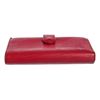 Image 4 : Louis Vuitton Red Epi Leather French Purse Wallet