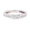 Image 2 : 1.00 ctw Diamond Ring - 14KT White Gold
