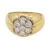 Image 1 : 0.5 ctw Diamond Ring - 14KT Yellow Gold