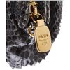 Image 3 : MCM Navy Blue Python Snakeskin Clutch Bag