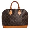 Image 1 : Louis Vuitton Monogram Canvas Leather Alma MM Handbag