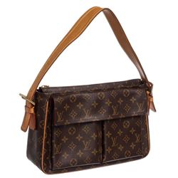 Louis Vuitton Monogram Canvas Leather Viva Cite GM Bag