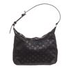 Louis Vuitton Black Satin Monogram Mini Boulogne Bag