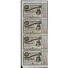 Image 1 : Uncut Sheet of (4) State of Louisiana Baby Bond Obsolete Notes